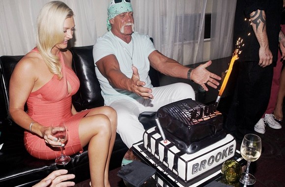 Hulkas Hoganas su žmona Jennifer McDaniel