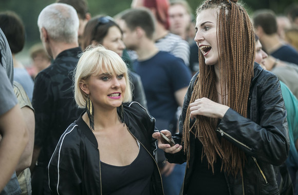 Alice Cooperio koncerto Trakuose akimirka