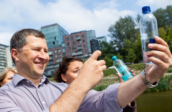 Iniciatyvos „NE plastiko bangai“ pristatymas/Pauliaus Peleckio/„Žmonės Foto“ nuotr.