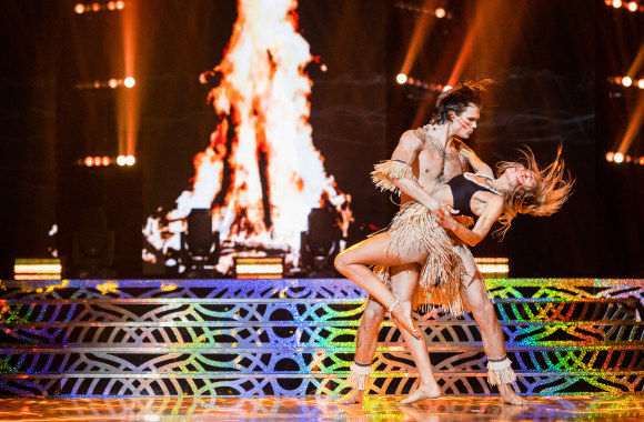 „Šok su žvaigžde“ antroji laida / J.Stacevičiaus / LRT nuotr.