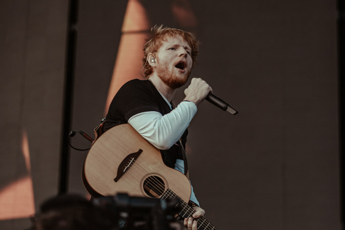 Edo Sheerano koncertas Rygoje / E. Andersons nuotr.