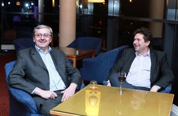 Audrius Siaurusevičius (kairėje)