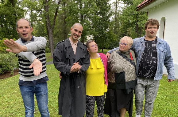 „The Roop“ susitikimas su iniciatyvos „Draugystė veža“ nugalėtojais / Asmeninio albumo nuotr.