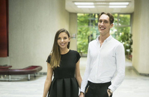 Vaida Lisikaitė ir Liutauras Mažrimas / Viganto Ovadnevo nuotr.