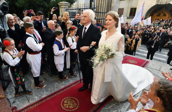 Serbijos princo Philipo ir jo išrinktosios Danicos Marinkovic vestuvės