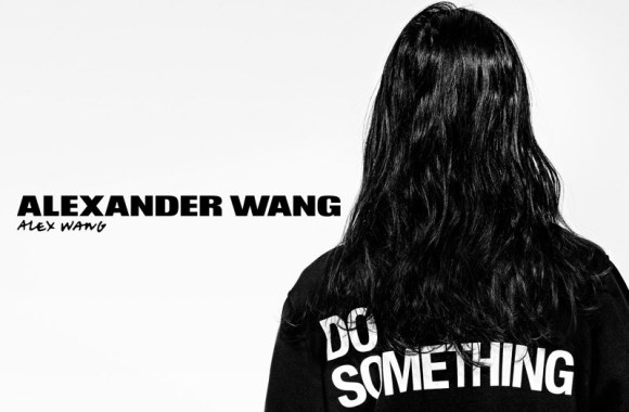 Alexanderis Wangas savo kapsulinės kolekcijos reklamoje