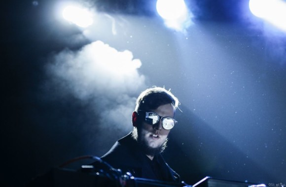 Elektroninės muzikos dueto „Beissoul & Einius” koncerto Kijeve akimirkos