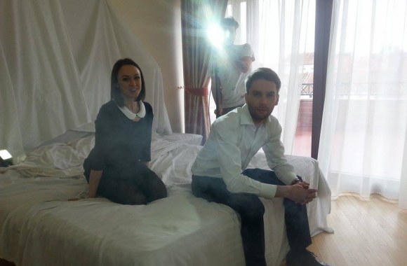 „Man-go“ vaizdo klipo filmavimas