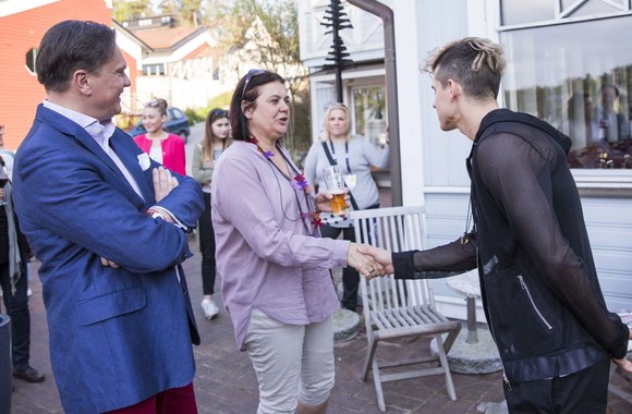 Donato Montvydo susitikimo su gerbėjais akimirka