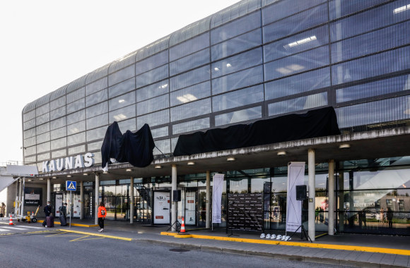 Kauno oro uostui suteiktas „Fluxus“ pavadinimas / Teodoro Biliūno nuotr.