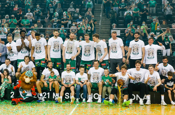 Kauno „Žalgiris“ – LKL čempionas / Teodoro Biliūno nuotr.