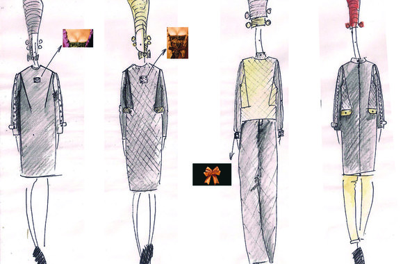 Tatsianos Grakovos eskizas