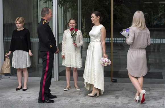 Vilmanto Tamošaičio ir jo išrinktosios Sandros vestuvės