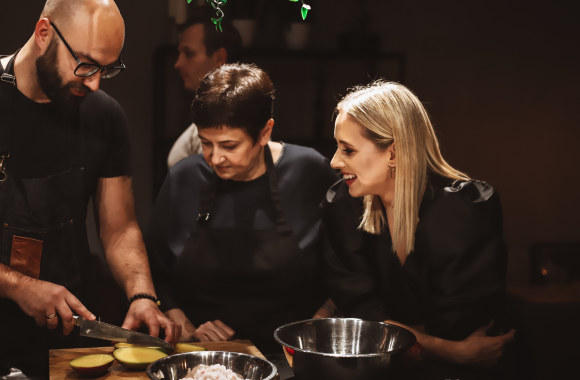 V.Šaulytė-Mockė mamai suorganizavo gimtadienio šventę / Edvino Vito nuotr.