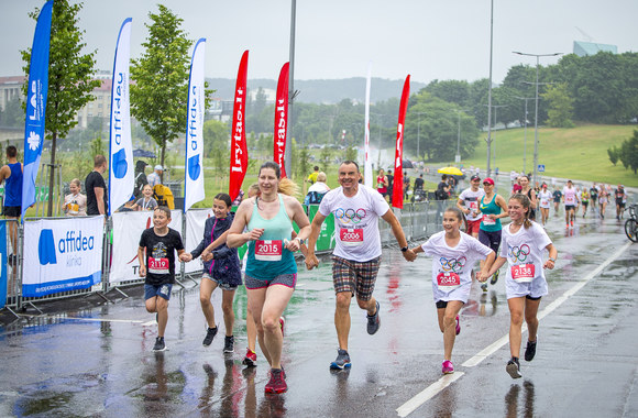 Olimpinės dienos akimirka / Roko Lukoševičiaus nuotr.