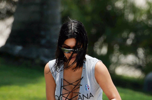 Kim Kardashian atostogos Meksikoje. Jų metu padaryta ir toli gražu  ne žavingų nuotraukų 