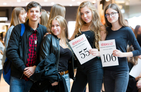 Modelių atrankos akimirka