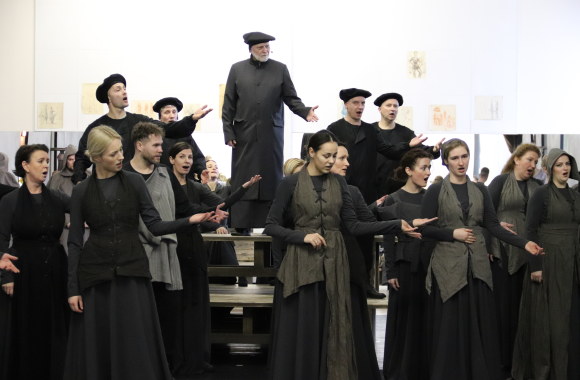 Generalinė miuziklo „Mažvydas“ repeticija/ Jurgitos Kubilienės nuotr.