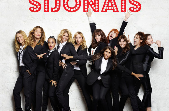 Komedijos „Po merginų sijonais“ plakatas