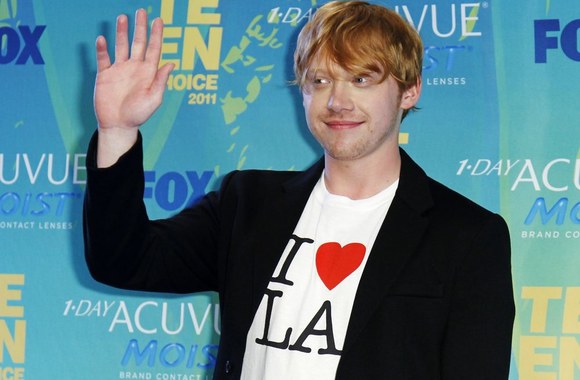 Rupertas Grintas švenčia 25-ąjį gimtadienį