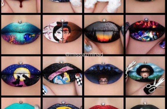 Jazmine Daniel menas ant lūpų