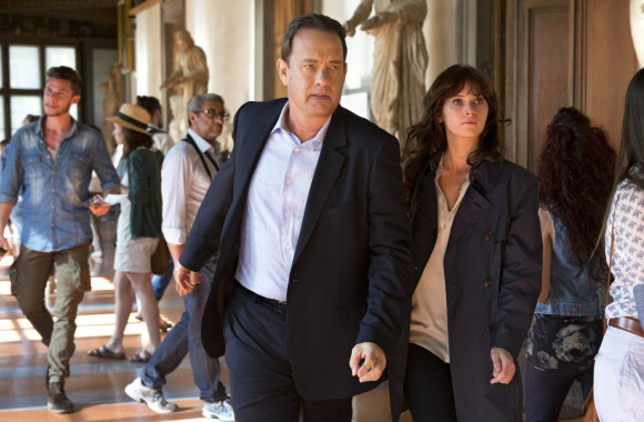 Tomas Hanksas ir Felicity Jones filme „Inferno“