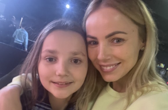 Goda Alijeva su dukra Tėja / Asmeninio albumo nuotr.
