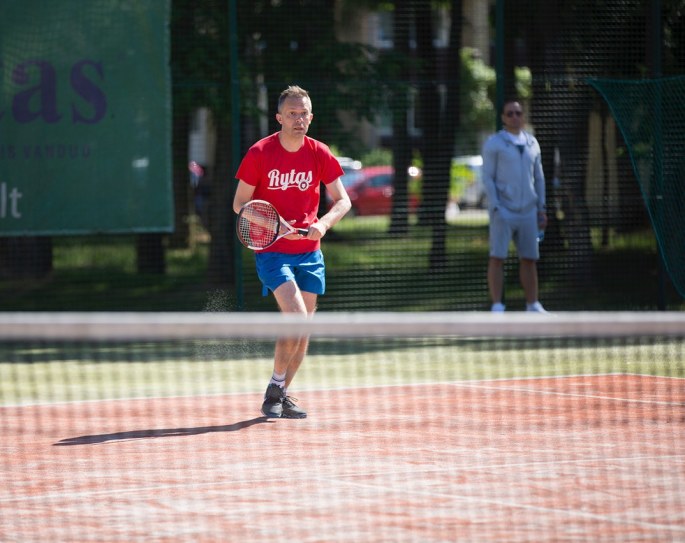 Andrius Tapinas dalyvavo teniso varžybose / M. Levin nuotr.
