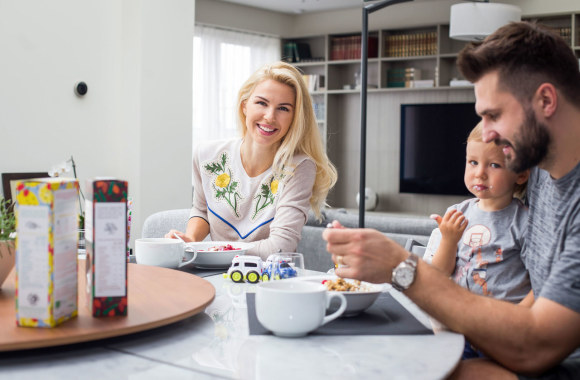 Agnetos ir Lino Kleizų pusryčiai