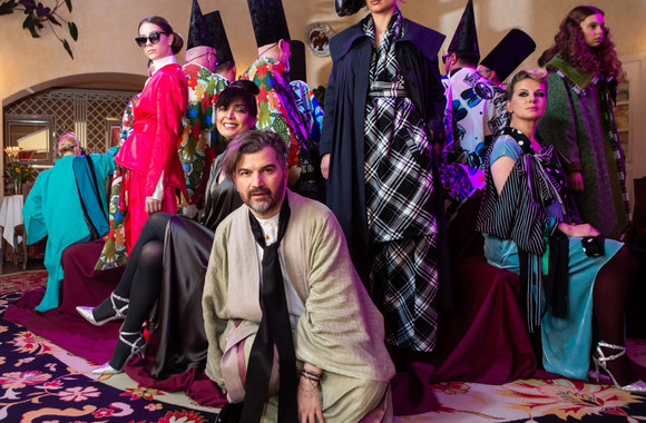 Irakli Nasidze aukštosios mados kūriniai / G. Skaraitienės nuotr.