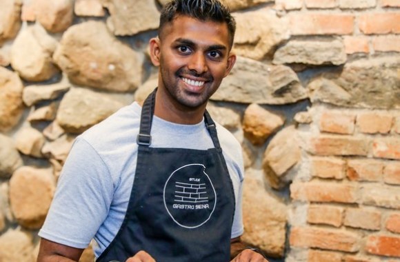 Virtuvės šefas  Dilanas Dampella Gamage / Teodoro Biliūno „ŽMONĖS Foto“ nuotr.