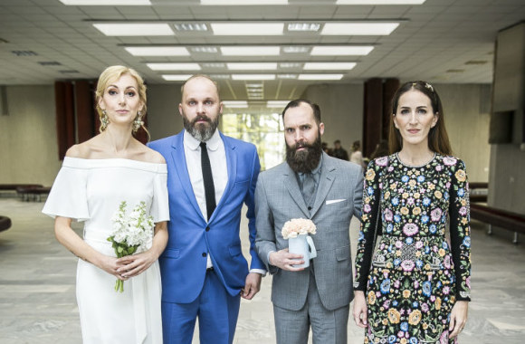 Laimono Paulausko ir Elenos Kanapickaitės vestuvių akimirka