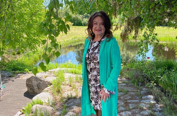 Birutė Petrikytė gimtadienio išvakarėse / Asmeninio albumo nuotr.