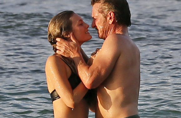 Seanas Pennas ir Leila George