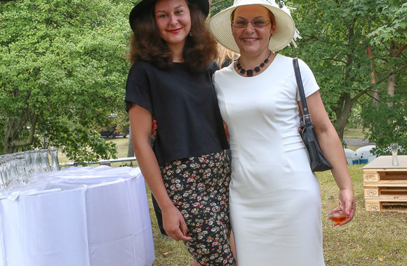 Prezidentės patarėja Daiva Ulbinaitė su dukra Gabriele 