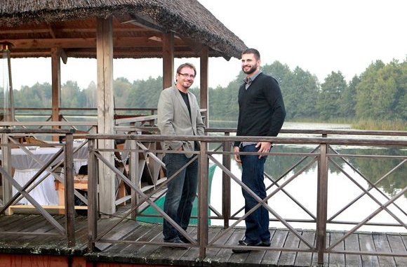 Marijonas Mikutavičius ir Linas Kleiza