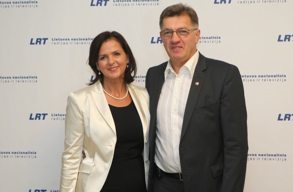 Algirdas Butkevičius su žmona Janina