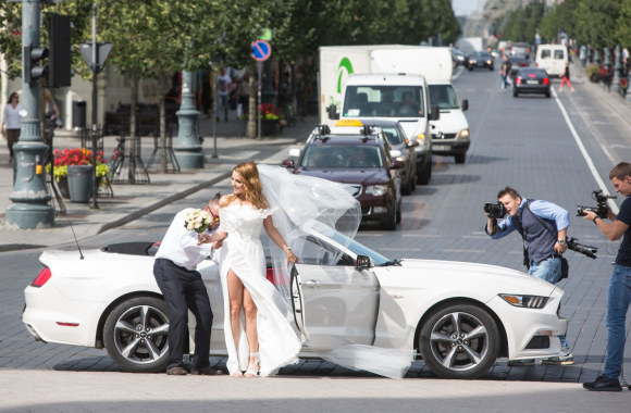 Viktorija Nenartovič ištekėjo už mylimojo Jevgenijaus