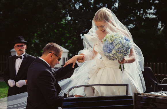 Deimantės Guobytės ir Luko Baranausko vestuvių akimirka