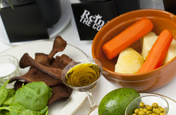 Žalių putpelės kiaušinių užkandis