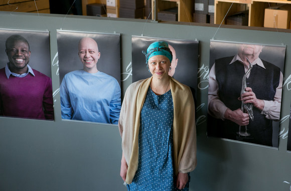 „Sidabrinės Gervės“ nuotraukų parodos akimirka