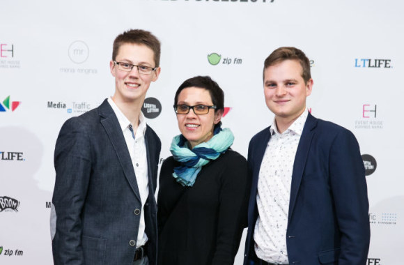 Labdaringo renginio akimirka