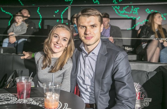 Domas Dargis su žmona Gintare