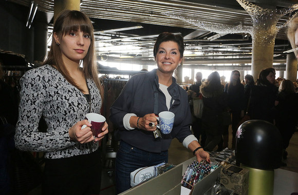 Kristina Kaikarienė (dešinėje)