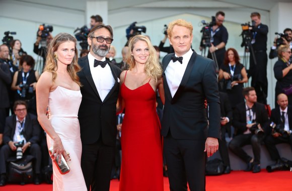 „Everesto“ režisierius Baltasaras Kormakuras ir aktorius Jasonas Clarkas