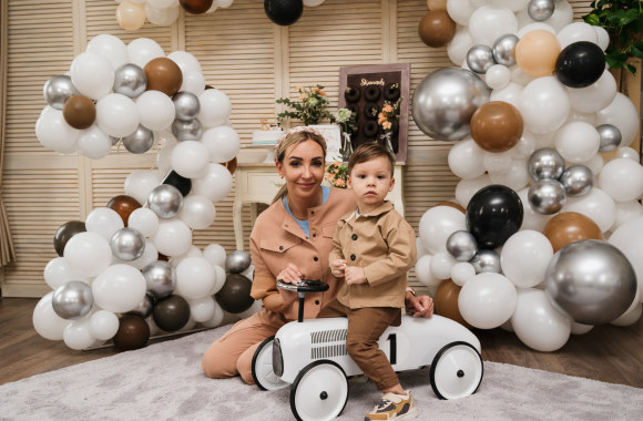 Gerdos Žemaitės sūnaus Nikolo gimtadienio fotosesija / Loretos Kondratės nuotr.