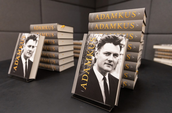 Knygos „Adamkus“ pristatymo akimirka / Gretos Skaraitienės nuotr.