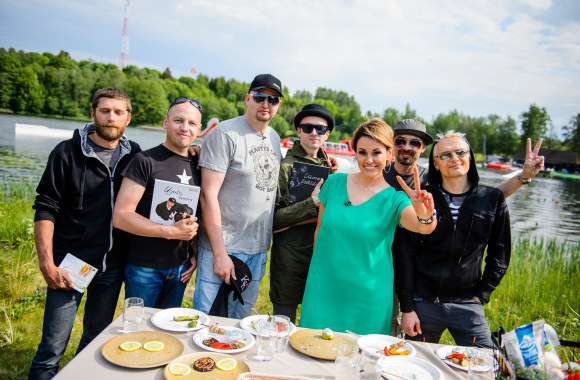 Igoris Kofas laidoje „Virtuvės istorijos“/Artiom Ištuganov nuotr.