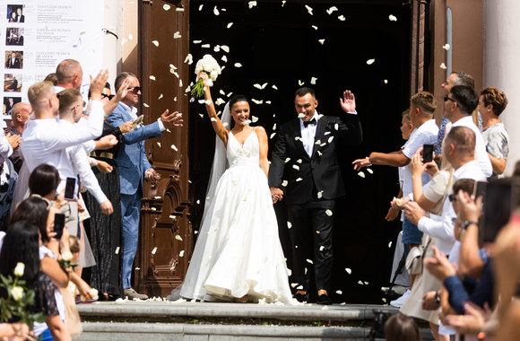 Dariaus Petrikausko ir Ievos Demeškevičiūtės vestuvės / Gretos Skaraitienės nuotr.