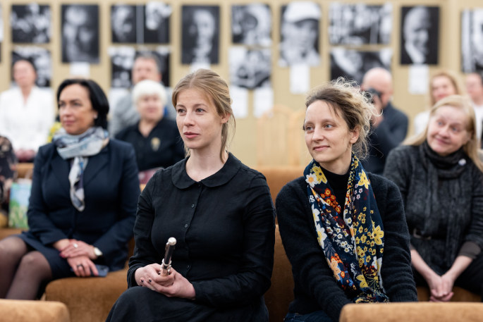 Gretos Skaraitienės paroda „100 tikrų žmonių portretų“ / Luko Balandžio nuotr.